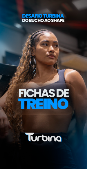 Capa do módulo Fichas de treino
